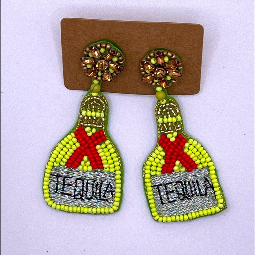 Tequila Beaded Earrings